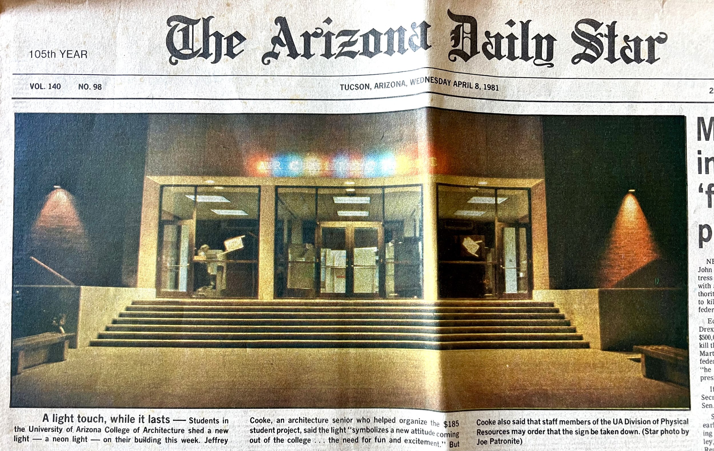 Jeff Shelton Architect — The Neon Architecture Sign